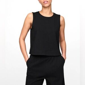 GAP Heavyweight Organic Cotton Cropped Shell Tank Top